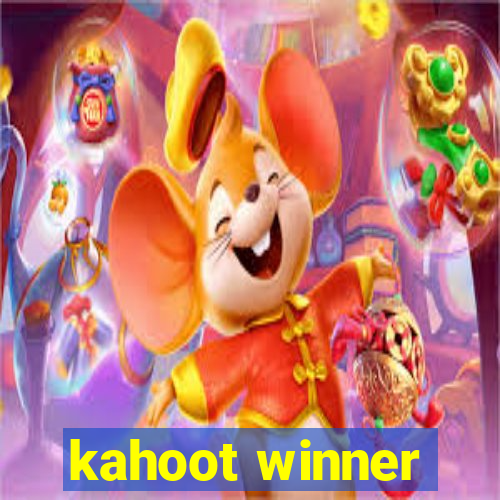 kahoot winner